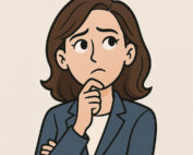 young woman thinking about the implications