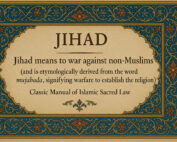 Jihad means to war against non-Muslims